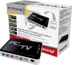 Kworld PC To Tv Converter Support Video System Ntsc Pal Support Video Out 480P 720P 1080I