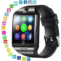Bluetooth Smart Watch Touchscreen With Camera Sim Card Slot Music Unlocked Smartwatch Cell Phone For Android Samsung And Ios