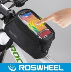 Cycling Bicycle Waterproof Frame Pannier Front Cell Phone Tube Bag