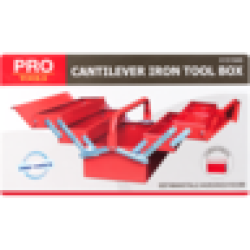 Red Cantilever Iron Toolbox
