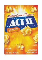 Microwave Popcorn Butter 81G 3EA