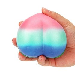 Doric Slow Rising Squishies Peach Super Soft Stress Relief Fidget Toys