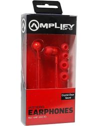 Amplify Pro Jazz Series Earphone Red
