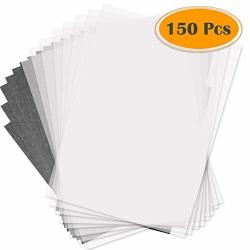 Selizo 100 Sheets Black Carbon Transfer Tracing Paper for Wood Paper Canvas  and Other Art Surfaces (9 x 13 Inches)