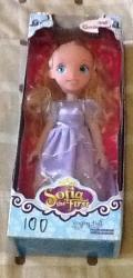 Princess Sofia Plastic Doll 33cm - Sofia's Friend - Packaging Damaged