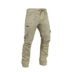 Kalahari Brb 00168 Men& 39 S Adjustable Cargo Pants Putty 40