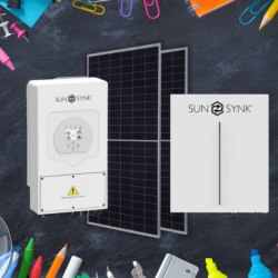 Sunsynk 5KW 5.12KWH Solar Pack SEHM12