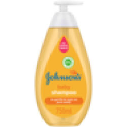 Johnsons Johnson's Pure & Gentle Daily Care Baby Shampoo Bottle 750ML