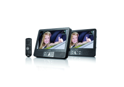 9 Dual Screen Portable DVD Player