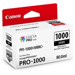 Canon PFI-1000 Matt Black Ink Cartridge Standard 2-5 Working Days