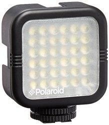 Polaroid Studio Series Rechargeable 36 LED Light Bar For Camcorders Digital Cameras & Slr's