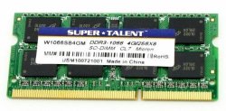 Super Talent DDR3 1066 Sodimm 4 Gb Micron Chip Notebook Memory W1066SB4GM