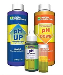 1 Set Gh Ph Control Hydroponics Tool Accurate General Water Test Kit Up And Down Immaculate Popular Volume 8 Oz With 1 Oz Indicator