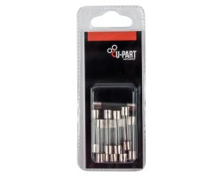 Autoshop 32MM Glass Fuse - 10AMP Pack Of 5