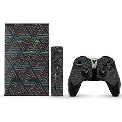 Mightyskins Protective Vinyl Skin Decal For Nvidia Shield Tv Wrap Cover Sticker Skins Triangle Stripes