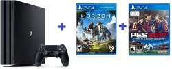 Playstation 4 Pro Console + Horizon Zero Dawn + Pes 17 PS4