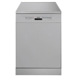 Smeg 13PL 600MM Freestanding Dishwasher Silver - DW6QSSA