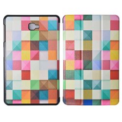 Stand Flip Folio Magic Cube Design Tablet Case Cover For Samsung Galaxy Tab A T580N 10.1 Inch
