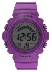 Women's Lcd Blast Watch - Purple