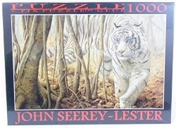 John Seerey-lester White Tiger- 1000 Piece Puzzle By F-ink