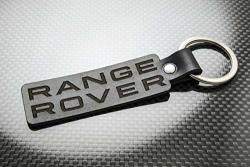 Boostnatics Handmade Leather Keychain Keyring For Range Rover