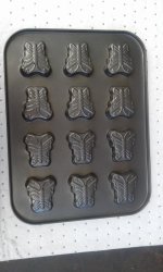 Butterfly Muffin cupcake Tray