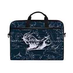 ALAZA Abstract Cartoon Cosmic Solar System 15 inch Laptop Case Shoulder Bag Crossbody Briefcase for Women Men Girls Boys with Shoulder Strap Handle Back to School Gifts