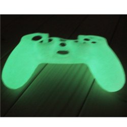 Glow In The Dark Silicone Skin Case Cover For Sony Playstation Ps4 Controller White