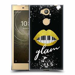 Head Case Designs Glam Piano Music Art Soft Gel Case For Sony Xperia L2