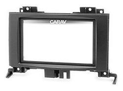 Carav 11-714 Car Stereo Radio Installation Frame Double Din In Dash Facia Fascia Kit For Volkswagen Crafter 2006+ Mercedes-benz Sprinter W906 2006+ With 17398MM 178100MM 178102MM