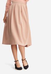Dailyfriday Full Pleated Midi Skirt - Dusty Pink