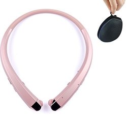 Bluetooth Headphones Retractable Earbuds Neckband Wireless Headset Sport Sweatproof Earphones With MIC For Iphone Android Cellphone Noise Cancelling