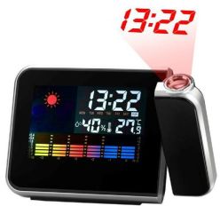 Digital Lcd Alarm Clock Weather Station Calendar