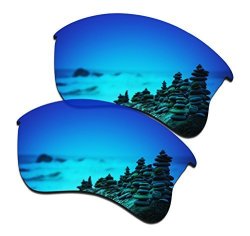 Smartvlt Men's Ice Blue Replacement Lenses For Oakley Flak Jacket Xlj OO9009 Sunglass