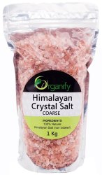 Himalayan Coarse Crystal Salt - 1KG Bag