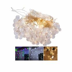 Junfei Blinkle String Lights LED Butterfly Background Lamp Twinkle Star Window Curtain Wall Night Light 10M 320 LED Lights Plug In Wedding Home Garden