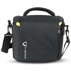 Vanguard Vk 22BK Shoulder Bag In Nylon polyester Rain Cover Black