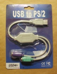 Usb Convertor Cable For Keyboard And Mouse.