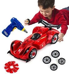 3-6 Year Old Boy Toys Dimy Take Apart Racing Car Toys For Girls Boys Gifts For 3-6 Year Old Boys Mothers Day Gifts DMTC03