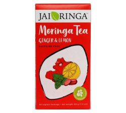 Moringa Ginger & Lemon Tea - Case 12 Tea Boxes X 20 X 2G Tagless Tea Bags