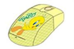 Tweety Optical USB Mouse Colour: Green