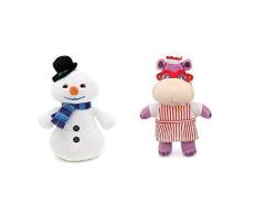 Disney Junior Jr Doc Mcstuffins 8 1 4" Chilly Beanbag Plush Mcstuffin Snowman
