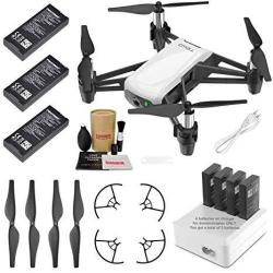 Tello Drone Quadcopter Elite Combo With 3 Batteries 4 Port Charger And More