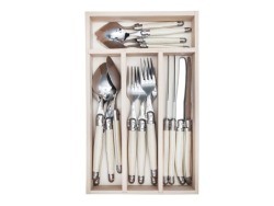 Laguiole By Andre Verdier Cutlery Set 16-PIECE Ivory