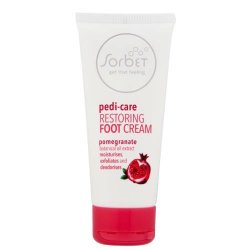 Sorbet Pedi-care Restoring Foot Cream Pomegranate 100ML