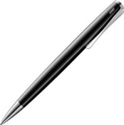 Studio Ballpoint Pen - Medium Nib Black Refill Piano Black