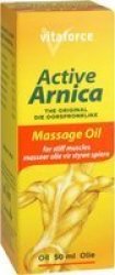 Vitaforce - Active Arnica Massage Oil 50ML 100ML 500ML