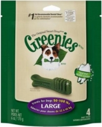 Greenies Treat Pack - Large 4pcs