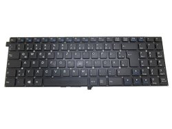 Laptop Keyboard For Clevo W550AU W550EL W550EU1 W550SU1 W551EU1 W551SU2 W555AUQ W555EUQ W555SUW W555SUY German Gr Without Frame