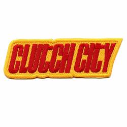 Houston Clutch City Embroidered Iron On Patch
